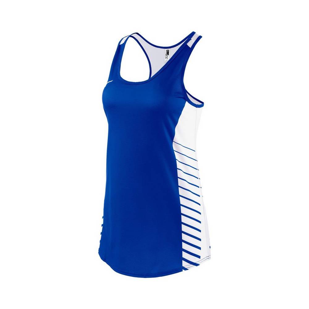 Canotta Mizuno Team Donna - Blu Reale - 80962-QMJV